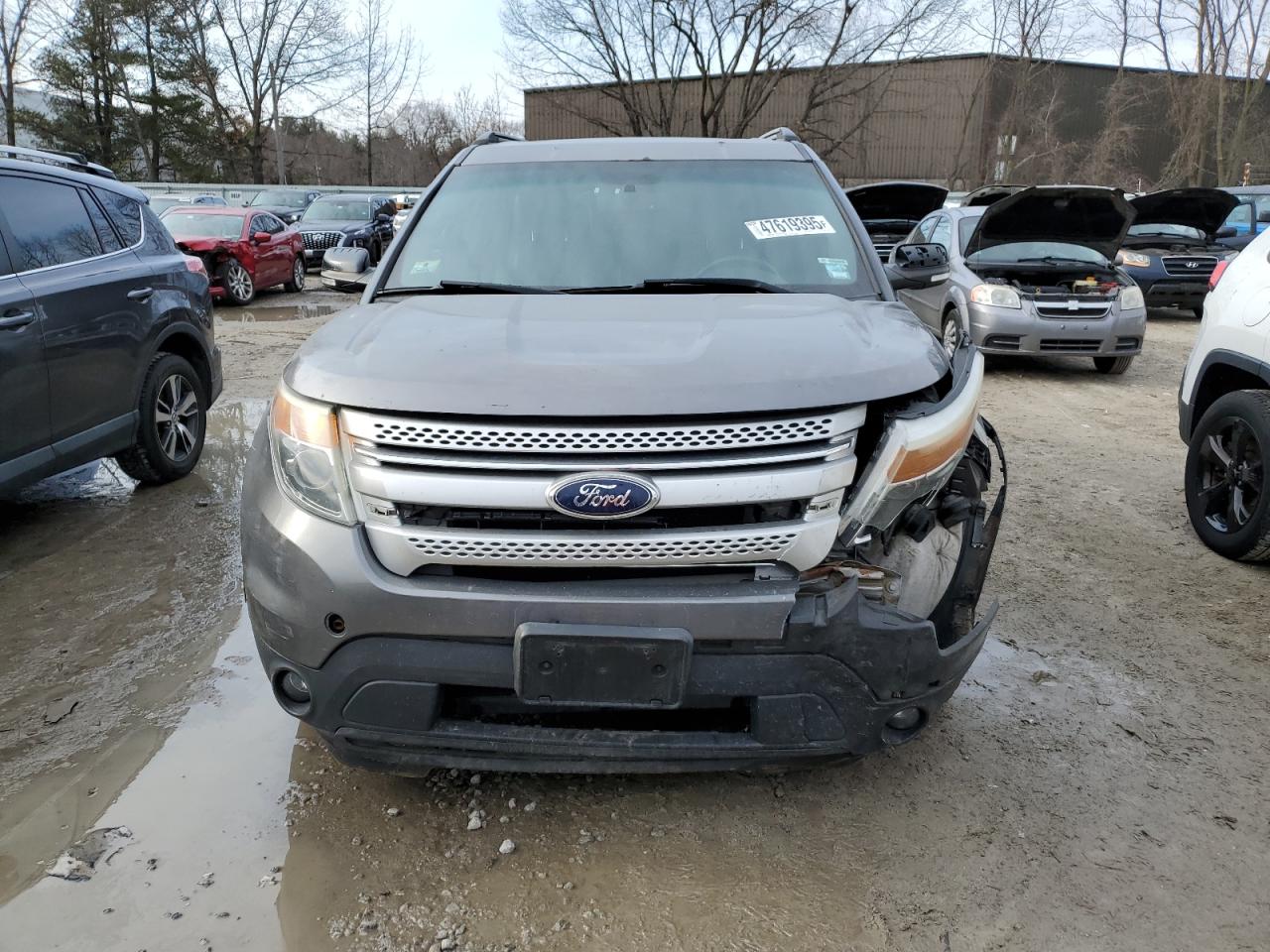 2014 Ford Explorer VIN 1FM5K8D87EGB41348 Copart auction photo, front end damage thumbnail 5