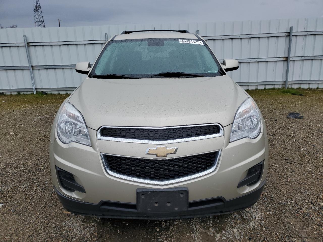 2014 Chevrolet Equinox VIN 2GNALBEK8E1149678 Copart auction photo, side damage thumbnail 5