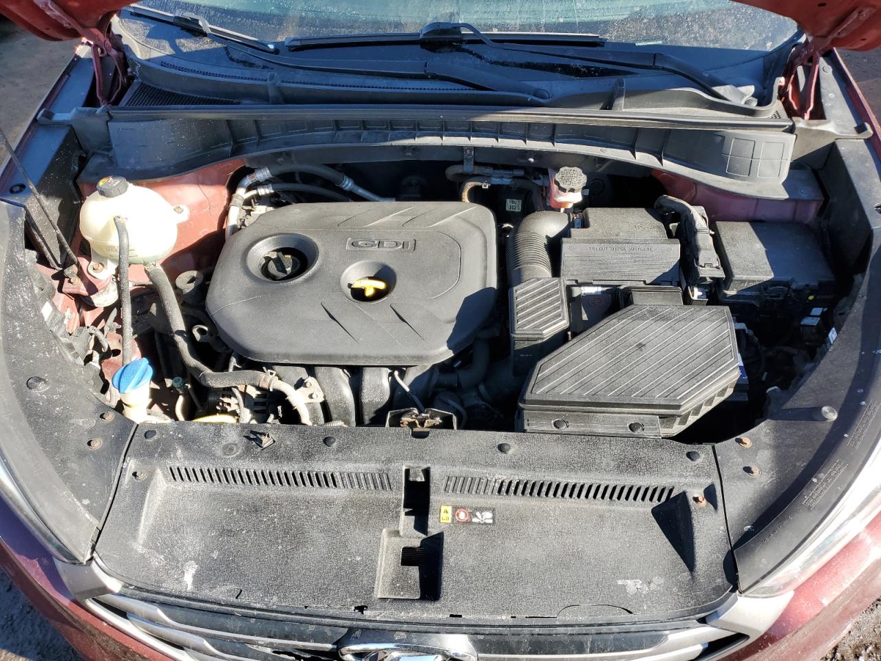 2016 Hyundai Tucson VIN KM8J23A48GU041900 Copart auction photo, rear end / minor dent/scratches damage thumbnail 12