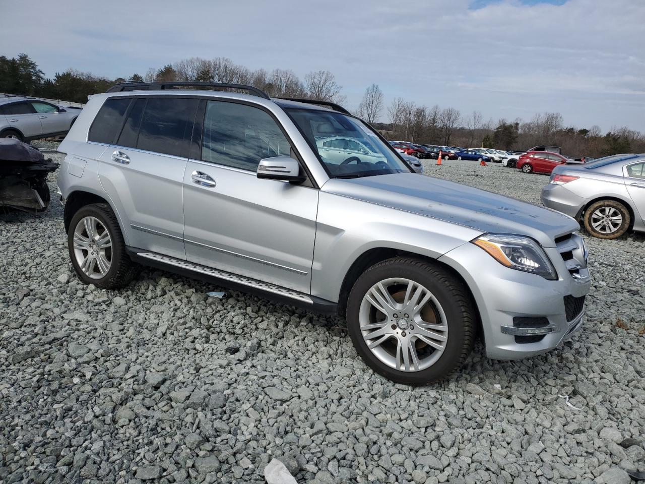 2014 Mercedes-Benz GLK-klasse VIN WDCGG8JB0EG203505 Copart auction photo, rear end damage thumbnail 4