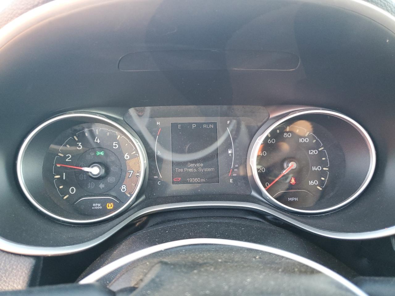 2019 Jeep Compass VIN 3C4NJCBB3KT855106 Copart auction photo, rear end damage thumbnail 9