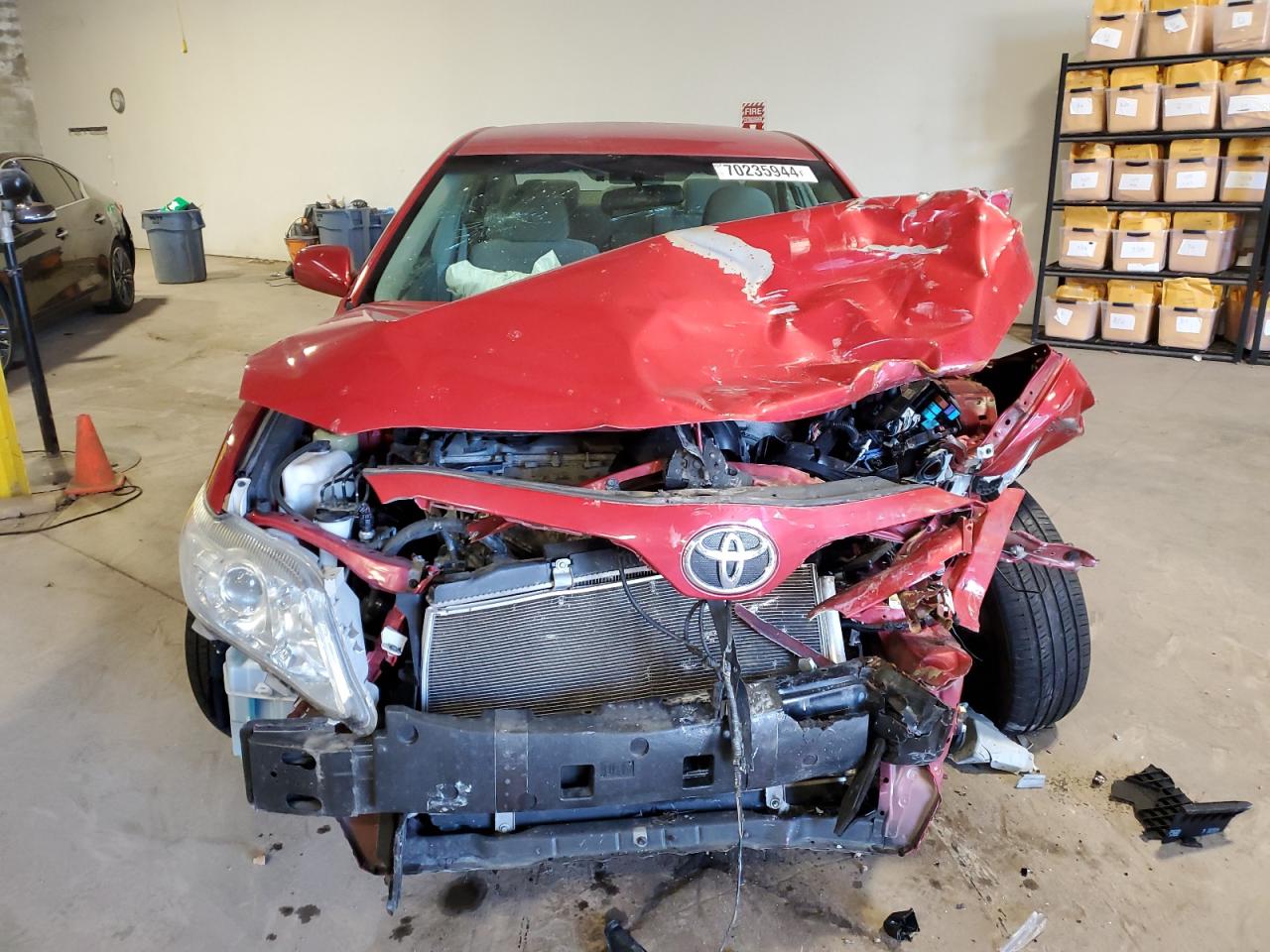 2011 Toyota Camry VIN 4T4BF3EK1BR194960 Copart auction photo, front end / rear end damage thumbnail 5