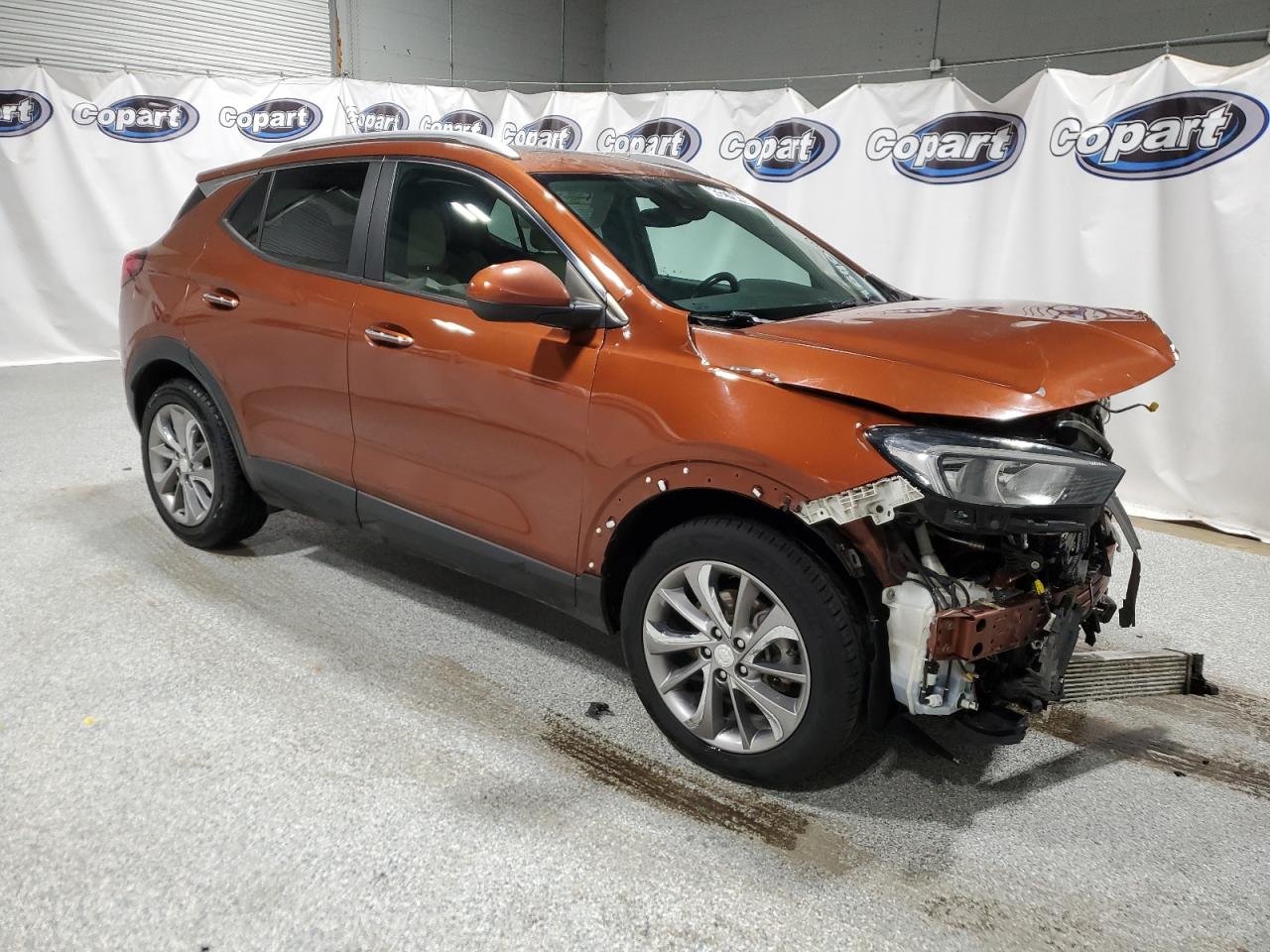 2021 Buick Encore VIN KL4MMDSL6MB037398 Copart auction photo, front end damage thumbnail 4