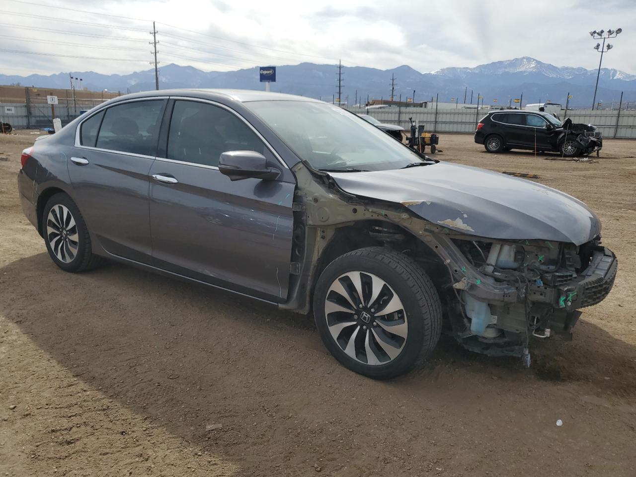 2015 Honda Accord VIN 1HGCR6F70FA014852 Copart auction photo, front end damage thumbnail 4