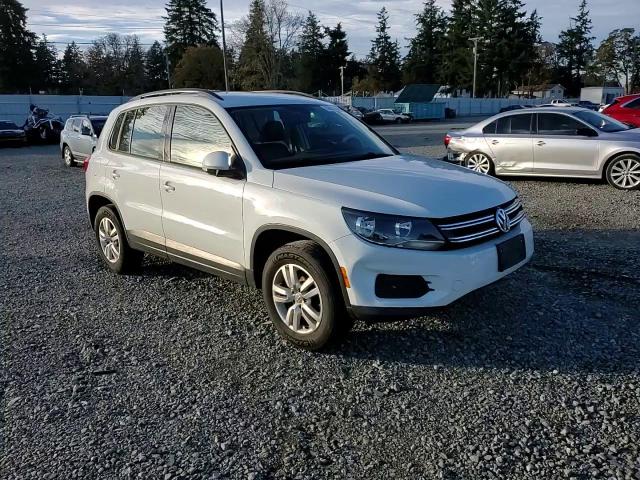 2017 Volkswagen Tiguan VIN WVGBV7AX7HK026041 Copart auction photo, front end / rear end damage thumbnail 12