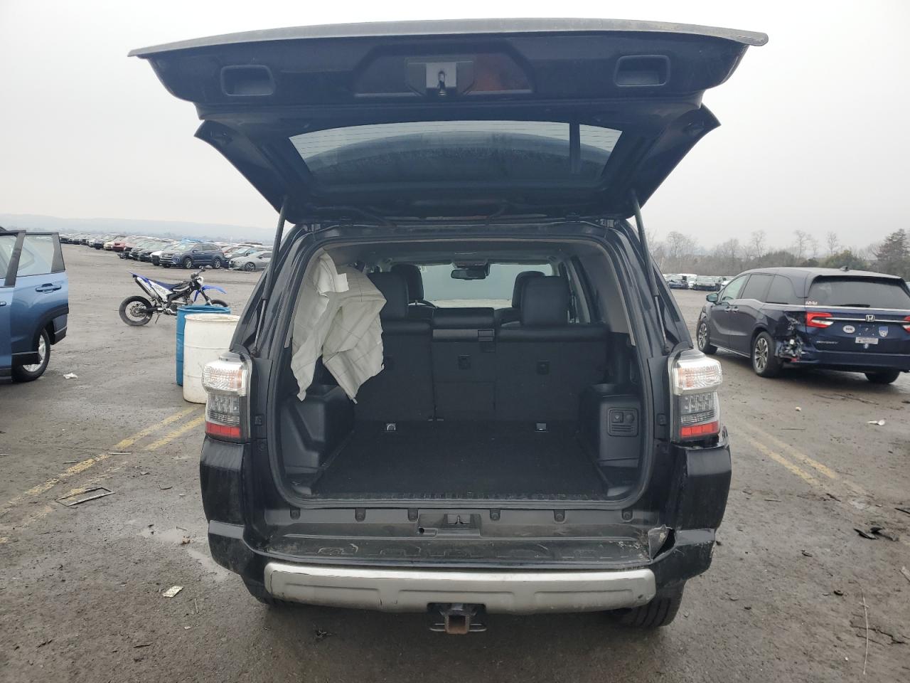 2021 Toyota 4Runner VIN JTERU5JR7M5848239 Copart auction photo, front end / side damage thumbnail 6