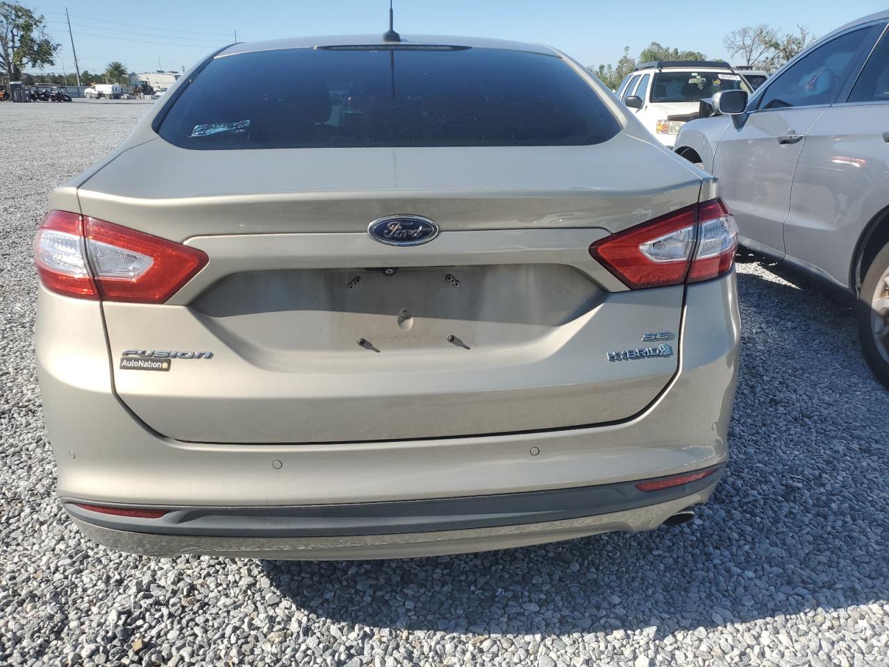 2015 Ford Fusion VIN 3FA6P0LU0FR157689 Copart auction photo, side damage thumbnail 6