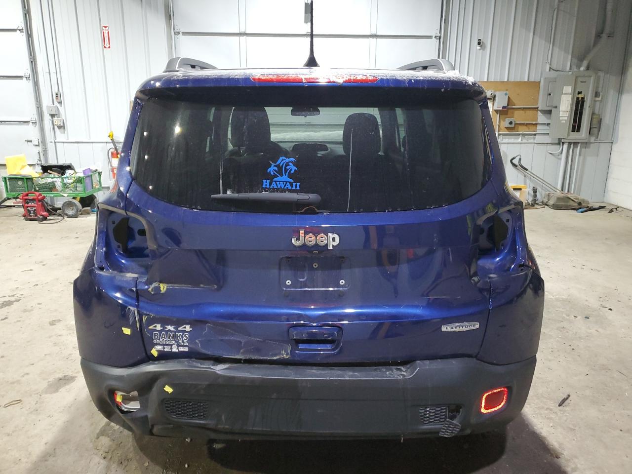 2019 Jeep Renegade VIN ZACNJBBB4KPK16604 Copart auction photo, front end / rear end damage thumbnail 6