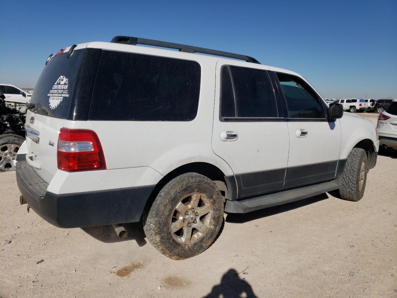 2011 Ford Expedition VIN 1FMJU1G56BEF47646 Copart auction photo, side damage thumbnail 3