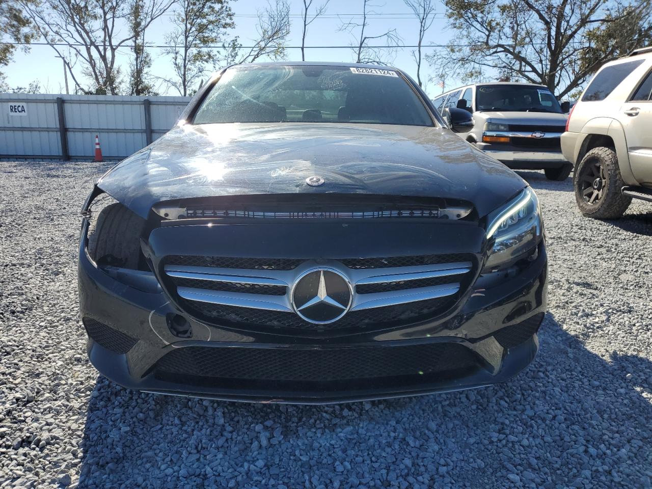 2020 Mercedes-Benz C-klasse VIN 55SWF8DB3LU332831 Copart auction photo, front end damage thumbnail 5