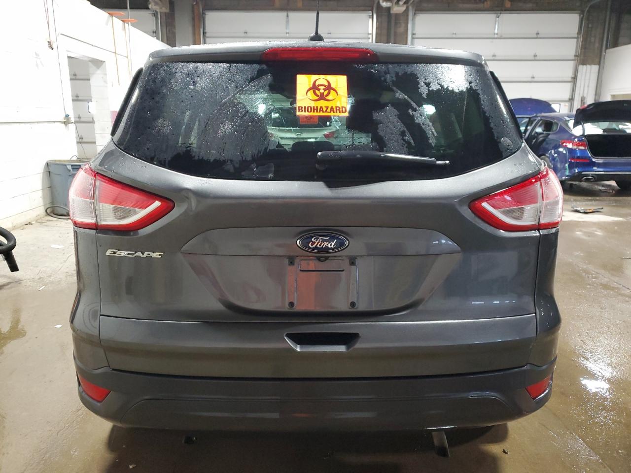 2015 Ford Escape VIN 1FMCU0F7XFUC63065 Copart auction photo, side / front end damage thumbnail 6