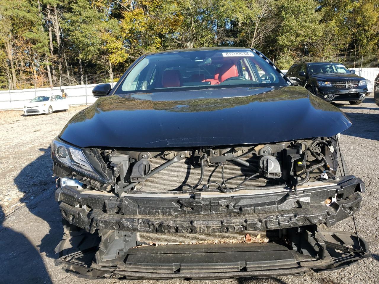 2022 Toyota Camry VIN 4T1KZ1AK8NU066358 Copart auction photo, side / front end damage thumbnail 5