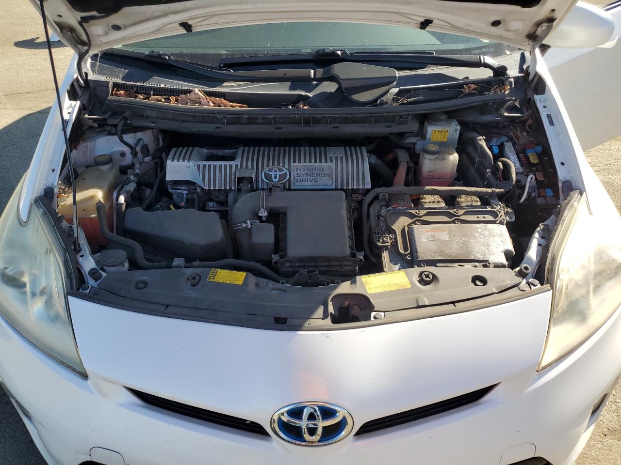 2012 Toyota Prius VIN JTDKN3DU1C5519834 Copart auction photo, rear end damage thumbnail 12