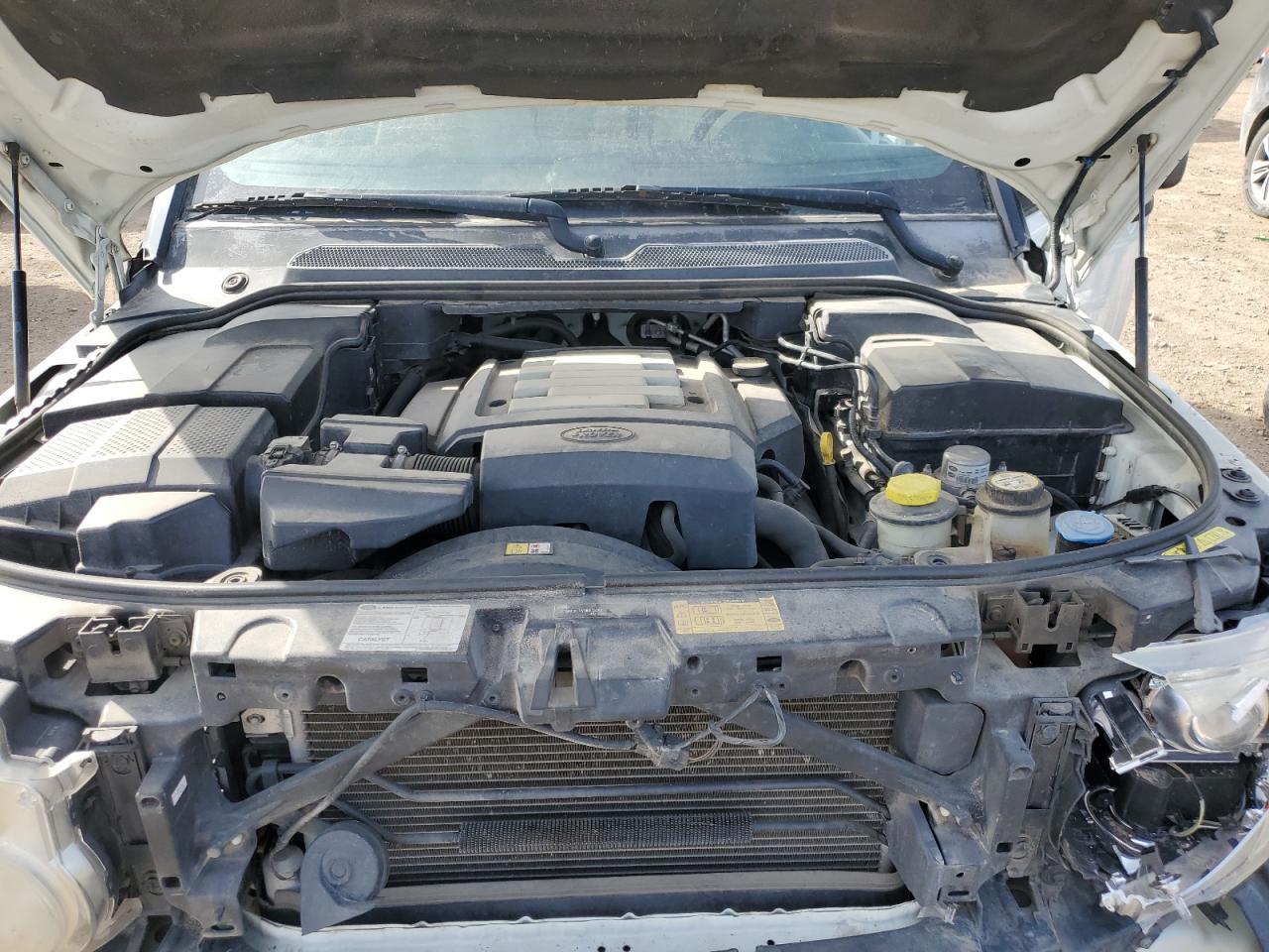 2007 Land Rover LR3 VIN SALAG25477A421671 Copart auction photo, front end / hail damage thumbnail 11