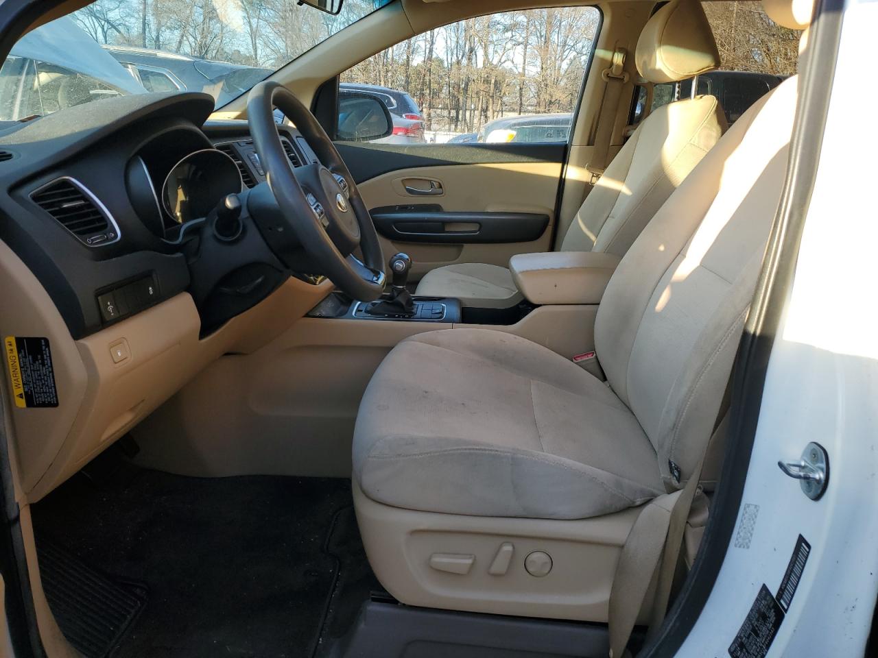 2015 KIA Sedona VIN KNDMB5C14F6042545 Copart auction photo, mechanical damage thumbnail 7