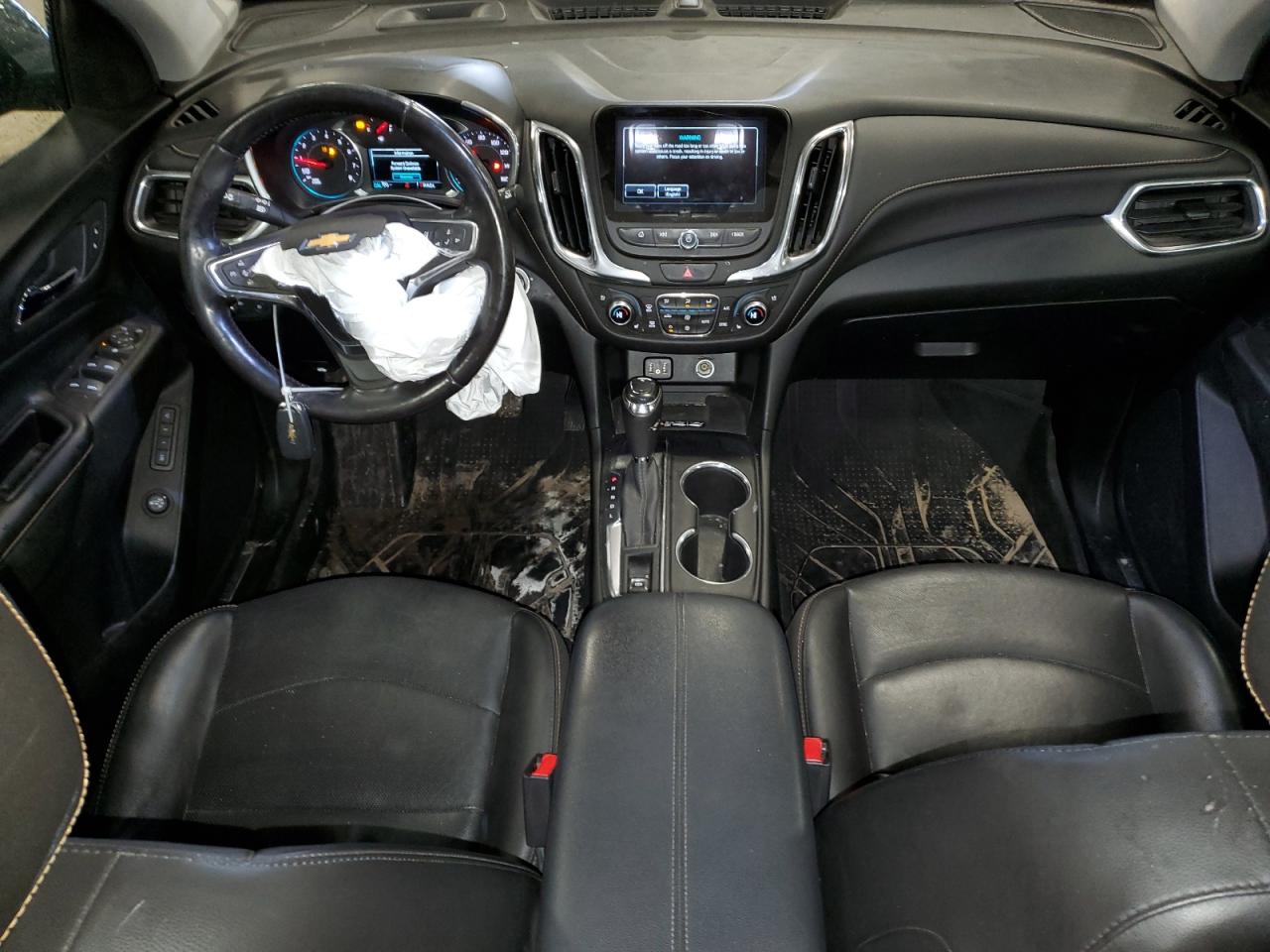 2018 Chevrolet Equinox VIN 2GNAXMEV9J6343014 Copart auction photo, front end / undercarriage damage thumbnail 8
