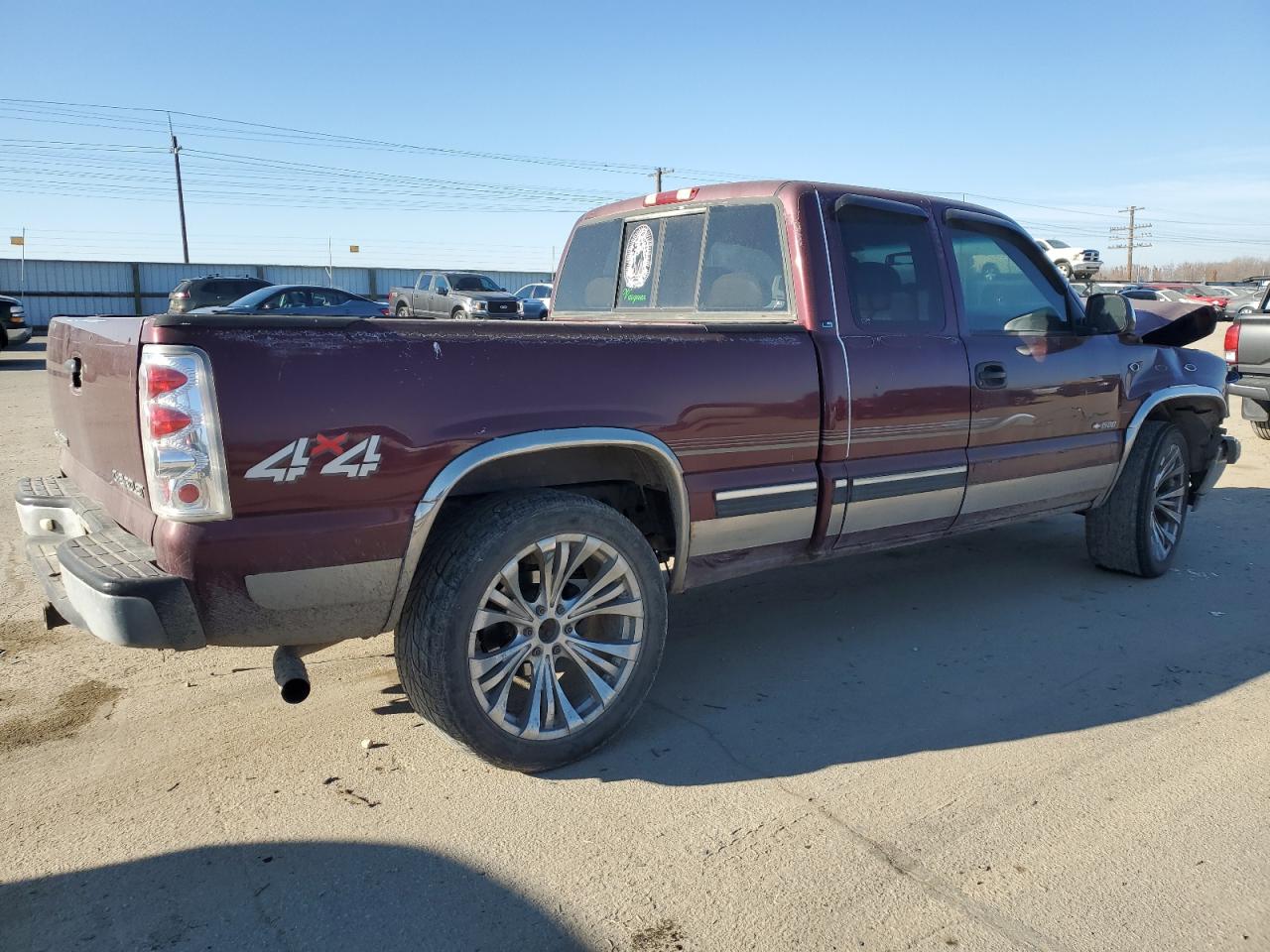 1999 Chevrolet Silverado VIN 2GCEK19T5X1224592 Copart auction photo, front end / mechanical damage thumbnail 3
