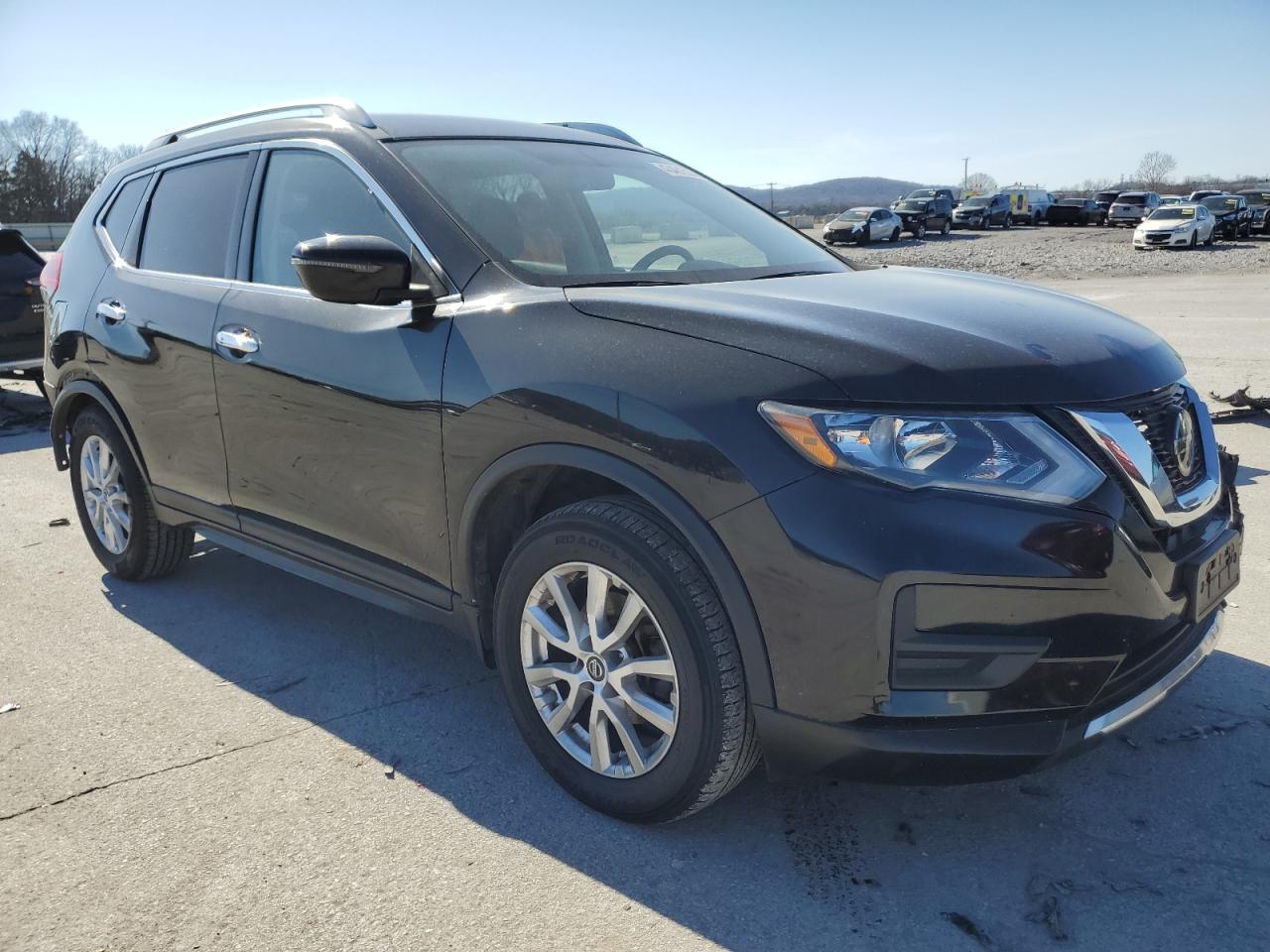 2018 Nissan Rogue VIN KNMAT2MV9JP617046 Copart auction photo, rear end / front end damage thumbnail 4