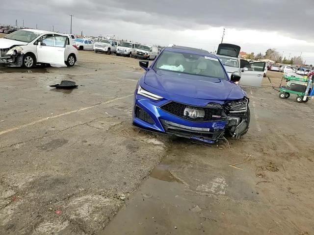 2023 Acura TLX VIN 19UUB7F93PA003054 Copart auction photo, front end / side damage thumbnail 11