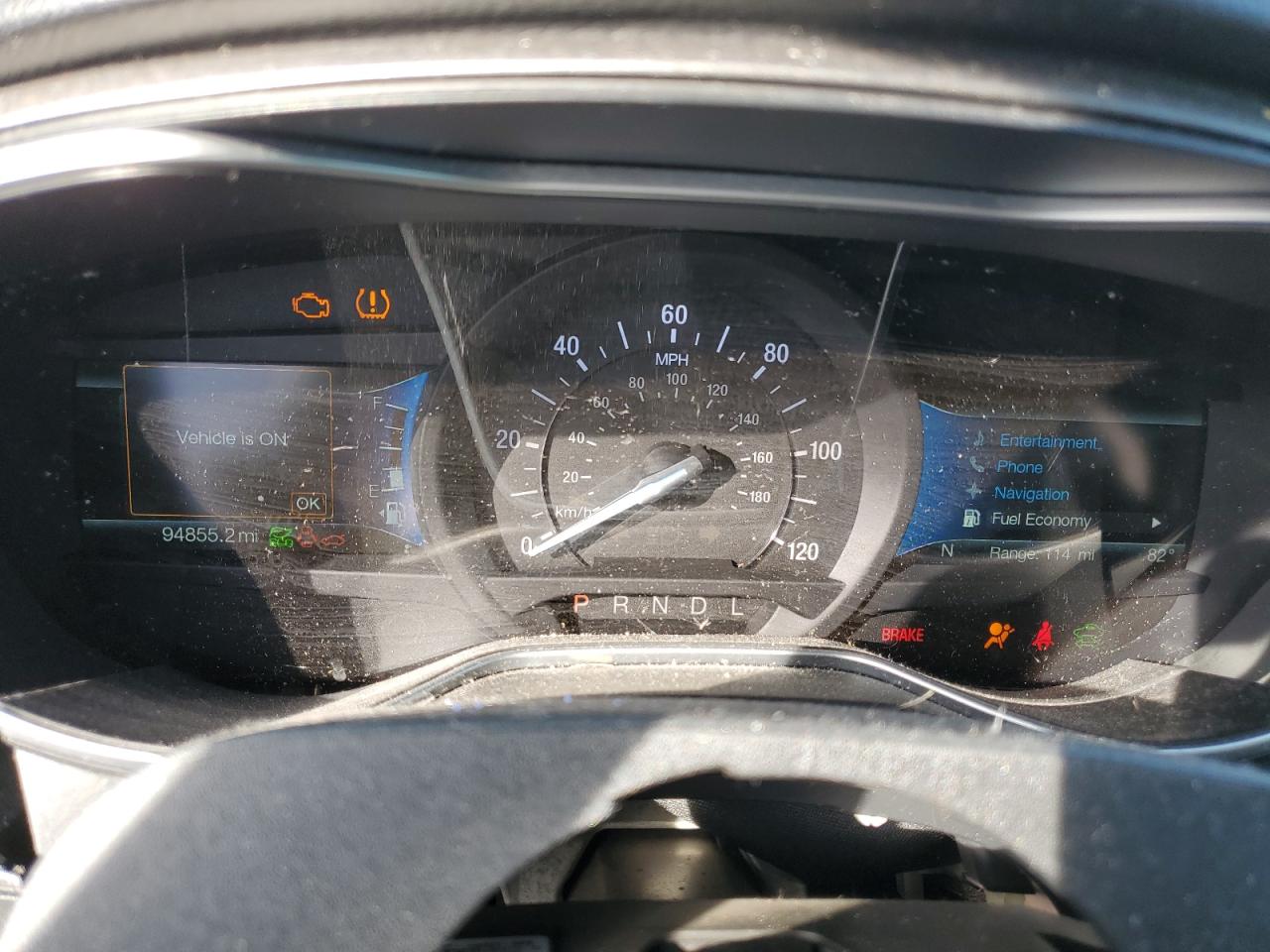 2018 Ford Fusion VIN 3FA6P0LU7JR268376 Copart auction photo, front end / side damage thumbnail 9