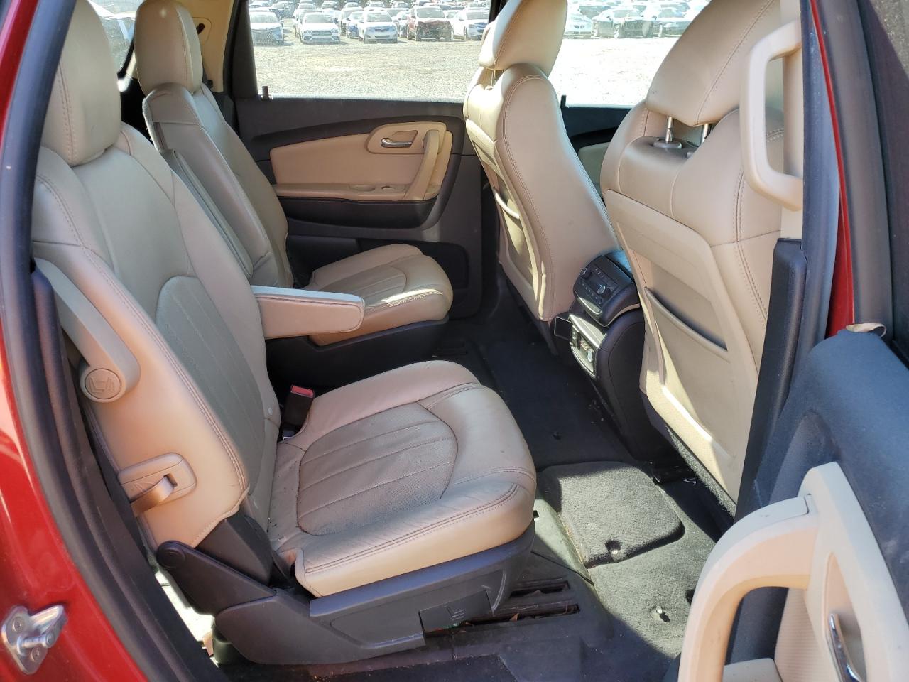 2012 Chevrolet Traverse VIN 1GNKRLED6CJ320828 Copart auction photo, side damage thumbnail 12