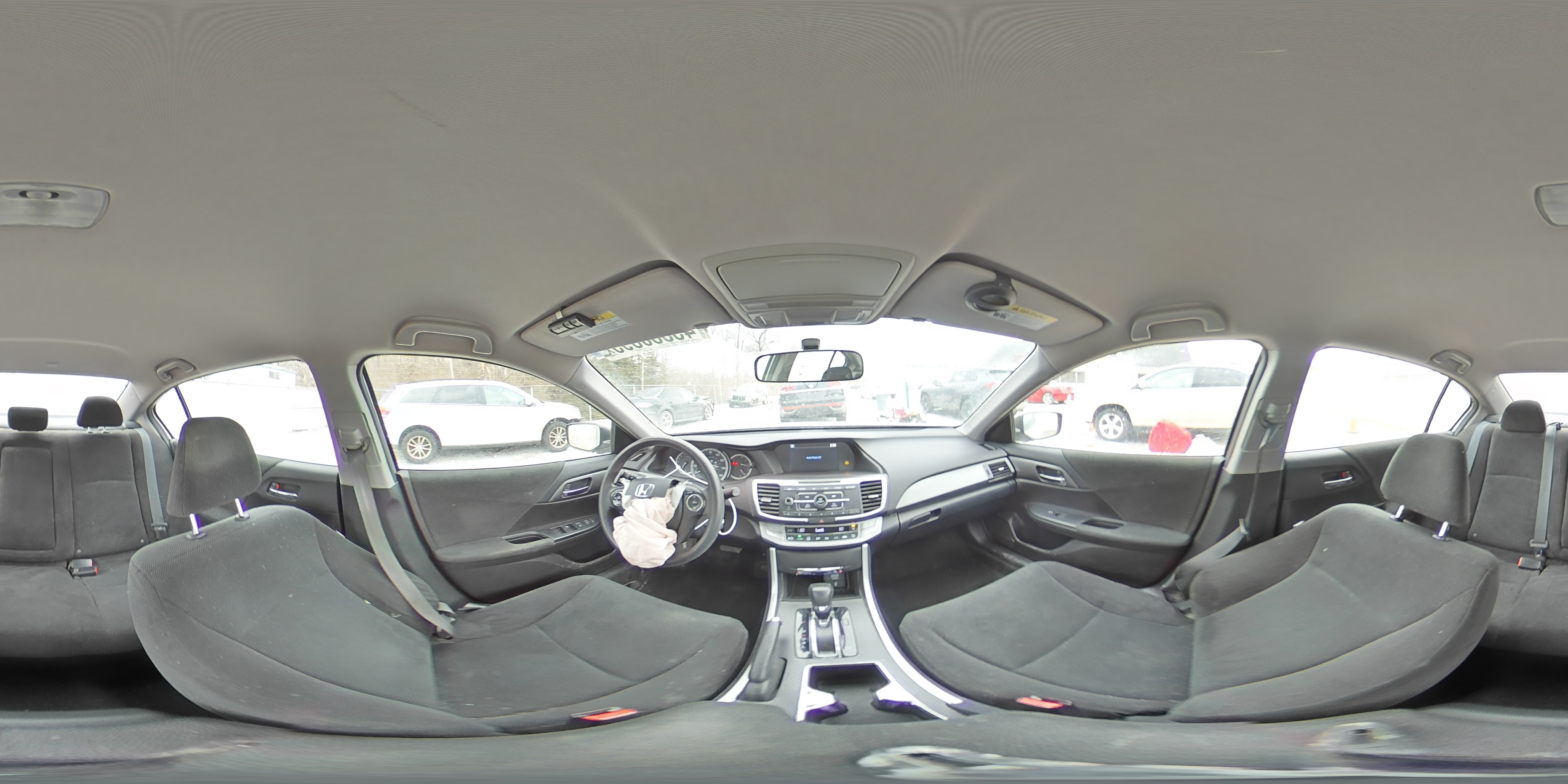 2013 Honda Accord VIN 1HGCR2F3XDA285145 Copart auction photo, front end / rear end damage thumbnail 13