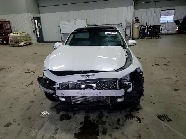 2020 Genesis G70 VIN KMTG44LA6LU055517 Copart auction photo, front end / rear end damage thumbnail 10