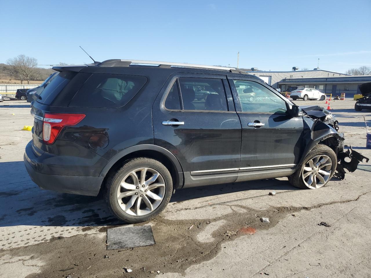 2015 Ford Explorer VIN 1FM5K8F89FGC36332 Copart auction photo, front end damage thumbnail 3
