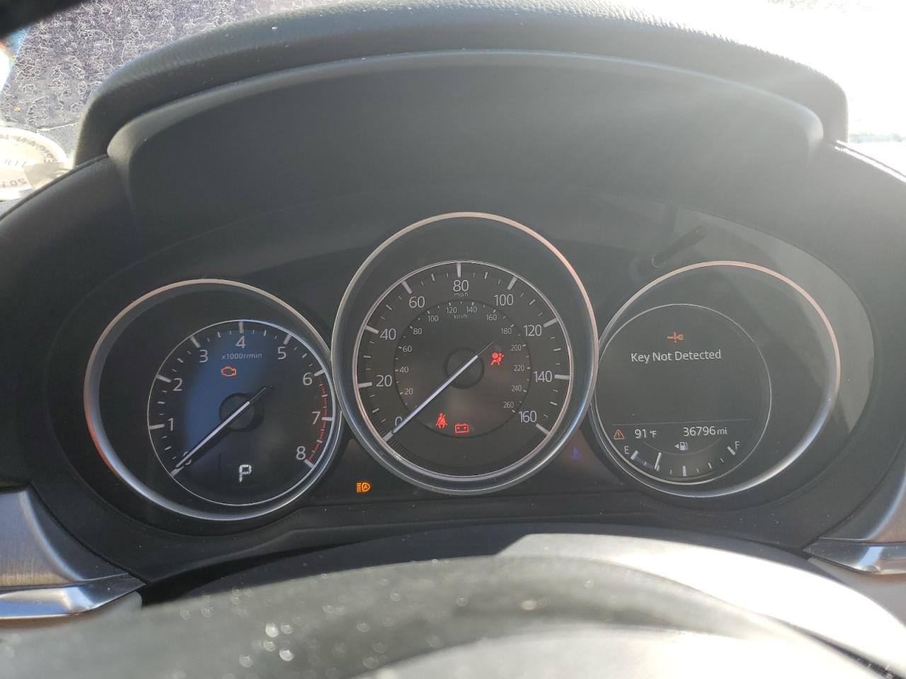 2018 Mazda 6 VIN JM1GL1WY8J1302270 Copart auction photo, front end damage thumbnail 9