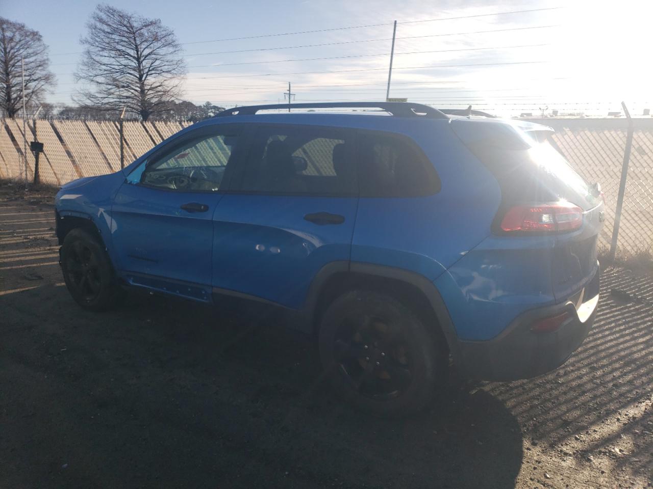 2017 Jeep Grand Cherokee VIN 1C4PJMAB3HW601494 Copart auction photo, front end / side damage thumbnail 2