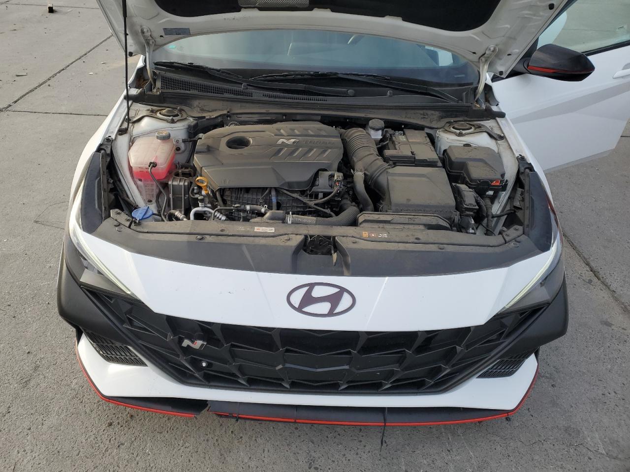 2023 Hyundai Elantra VIN KMHLW4AK0PU015115 Copart auction photo, rear end / front end damage thumbnail 13
