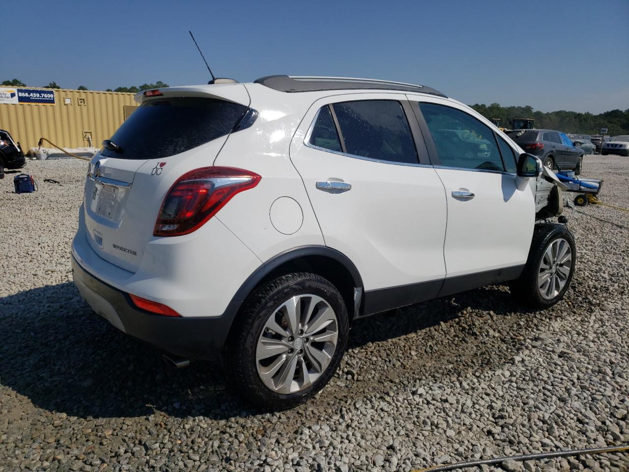 2019 Buick Encore VIN KL4CJASB2KB876357 Copart auction photo, front end damage thumbnail 3