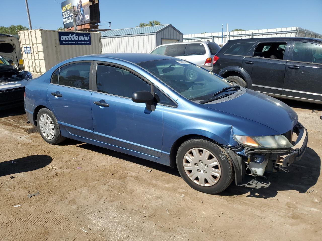 2010 Honda Civic VIN 19XFA1F38AE069901 Copart auction photo, front end / minor dent/scratches damage thumbnail 4