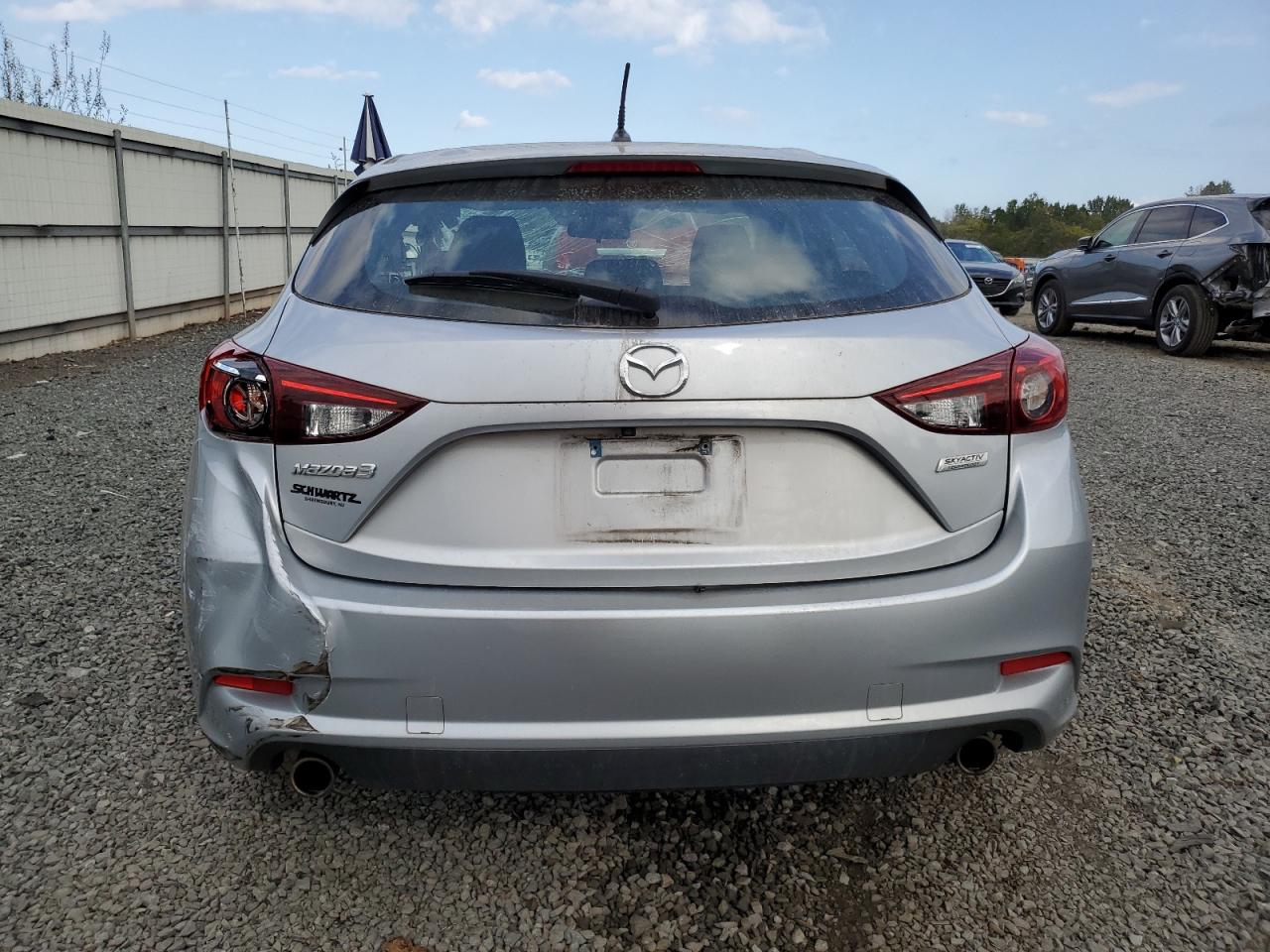 2018 Mazda 3 VIN 3MZBN1K78JM181242 Copart auction photo, all over damage thumbnail 6