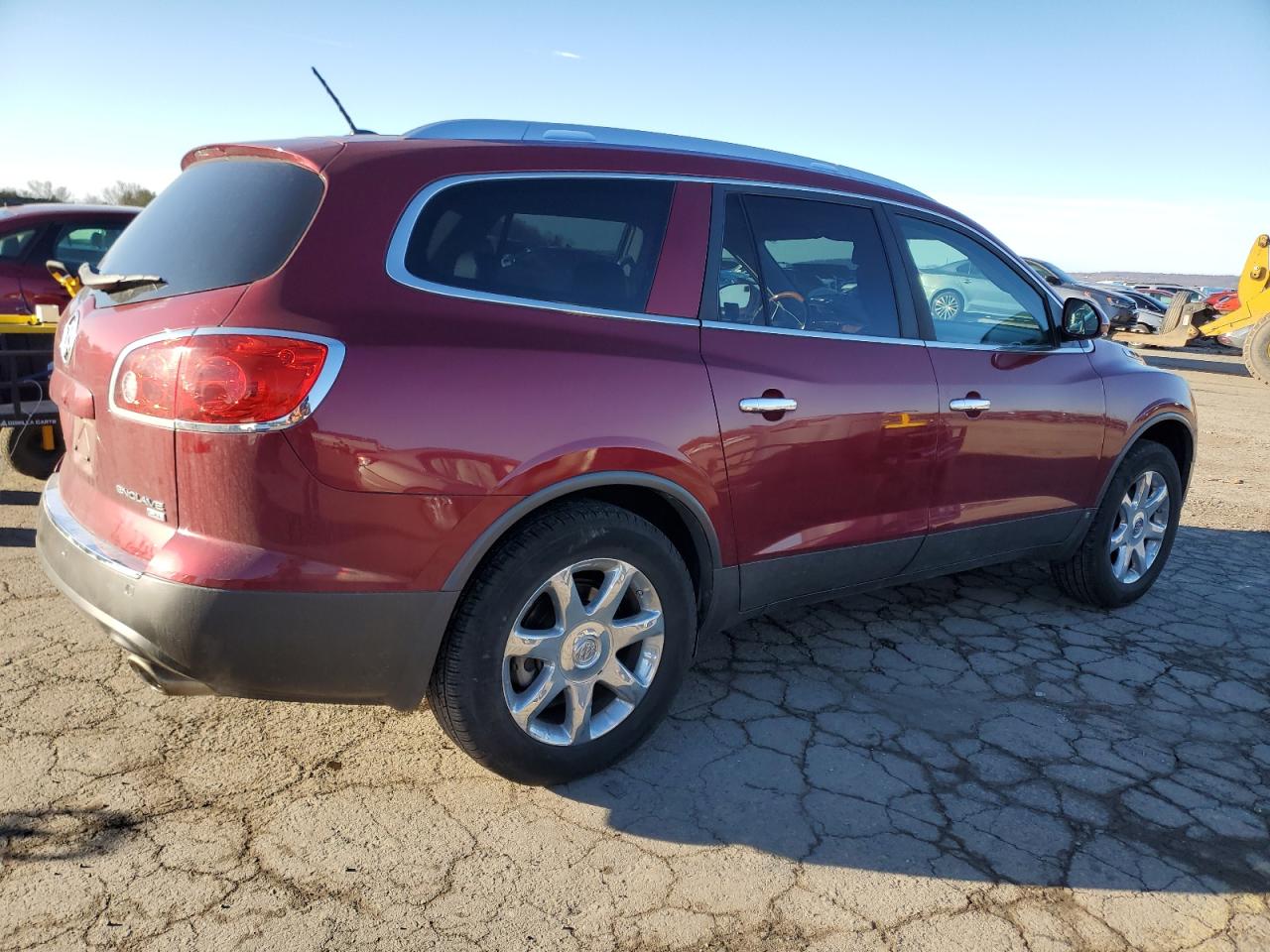 2010 Buick Enclave VIN 5GALVBED2AJ199314 Copart auction photo, undercarriage / rear end damage thumbnail 3