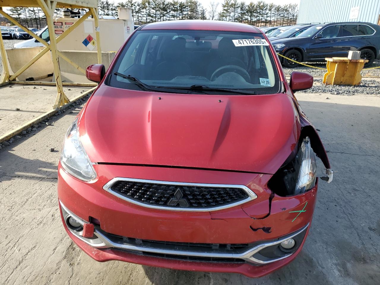 2020 Mitsubishi Mirage VIN ML32A3HJ1LH005494 Copart auction photo, front end damage thumbnail 5
