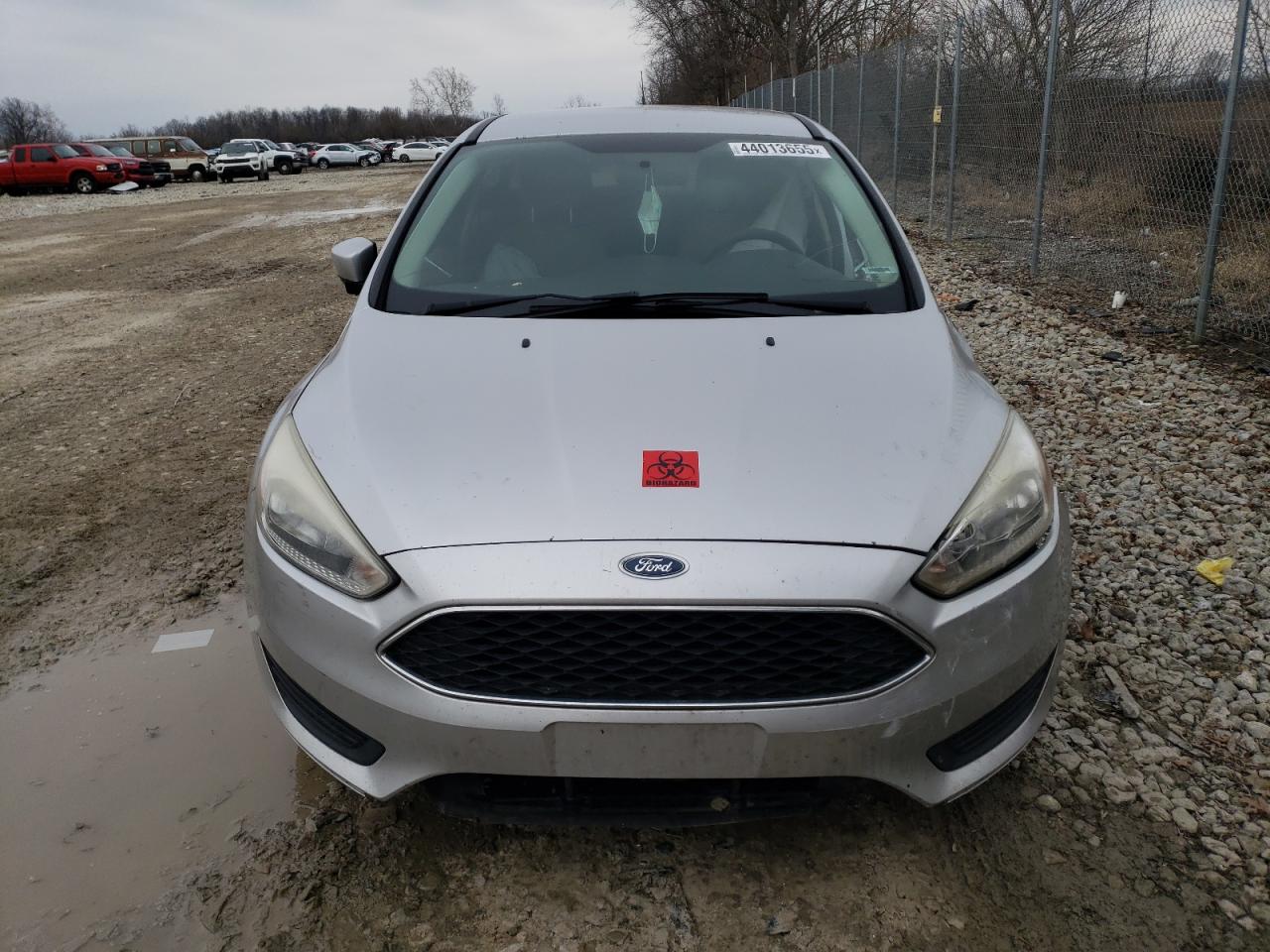 2017 Ford Focus VIN 1FADP3K27HL225464 Copart auction photo, front end / side damage thumbnail 5