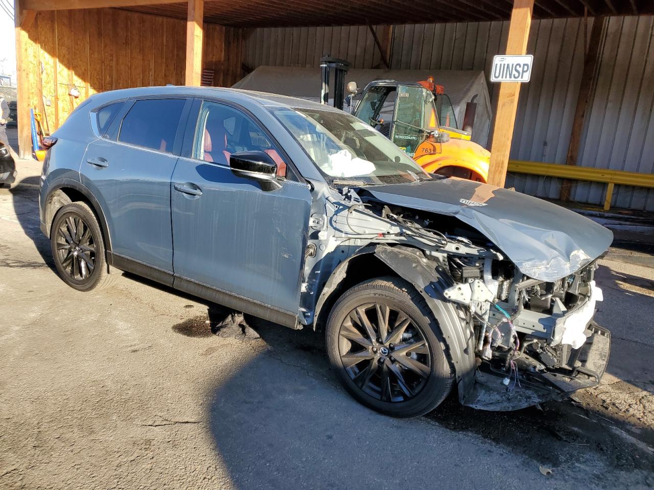 2025 Mazda CX-5 VIN JM3KFBCM2S0572649 Copart auction photo, front end damage thumbnail 4