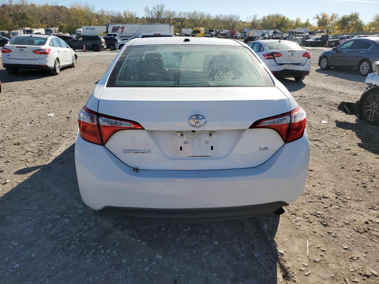 2014 Toyota Corolla VIN 5YFBURHE8EP126041 Copart auction photo, all over / minor dent/scratches damage thumbnail 6