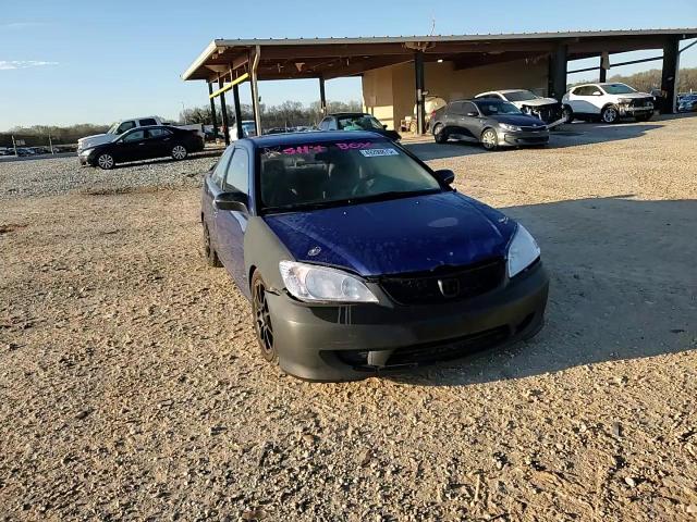 2005 Honda Civic VIN 1HGEM21125L050600 Copart auction photo, front end / side damage thumbnail 11