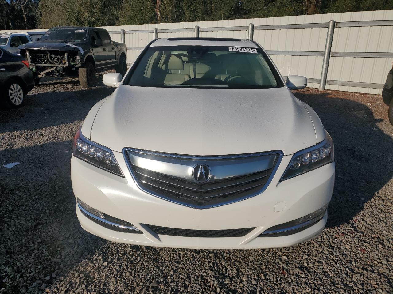 2017 Acura RLX VIN JH4KC1F52HC000678 Copart auction photo, rear end damage thumbnail 5