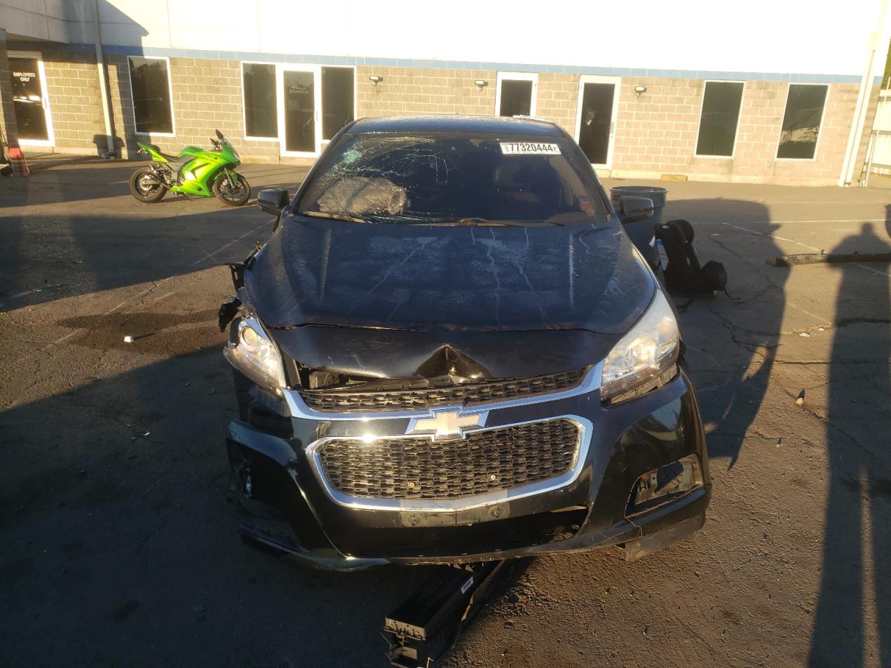 2016 Chevrolet Malibu VIN 1G11C5SA6GU110254 Copart auction photo, side / front end damage thumbnail 5