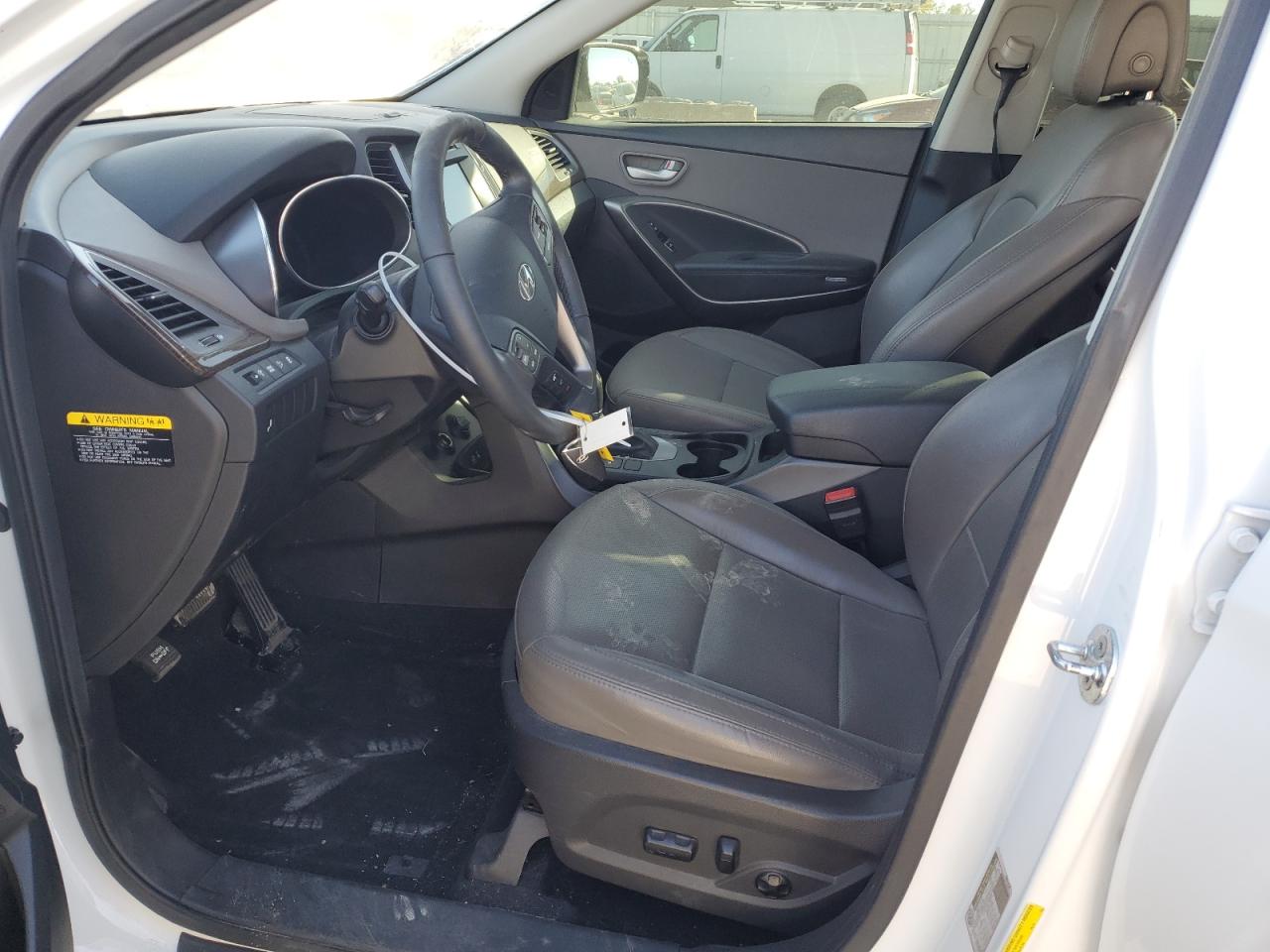 2017 Hyundai Santa Fe VIN 5NMZU3LB0HH007486 Copart auction photo, front end / rear end damage thumbnail 7
