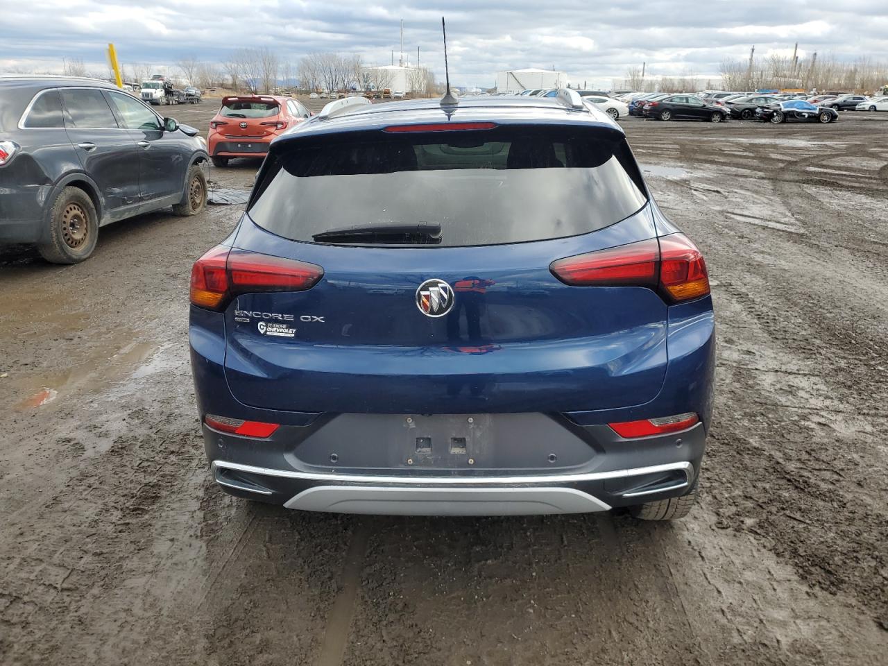 2022 Buick Encore VIN KL4MMGSL2NB101648 Copart auction photo, front end / mechanical damage thumbnail 6