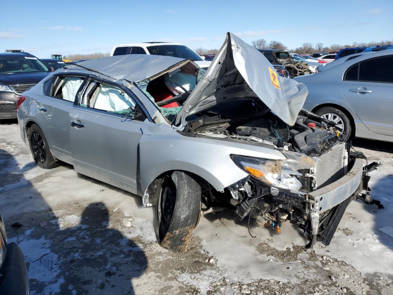 2017 Nissan Altima VIN 1N4AL3APXHC226684 Copart auction photo, all over damage thumbnail 4