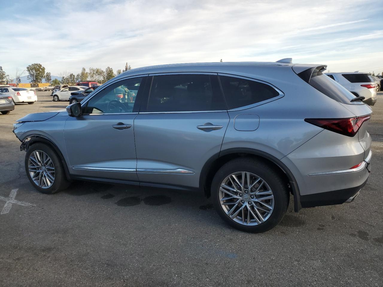 2023 Acura MDX VIN 5J8YE1H84PL040810 Copart auction photo, front end / side damage thumbnail 2