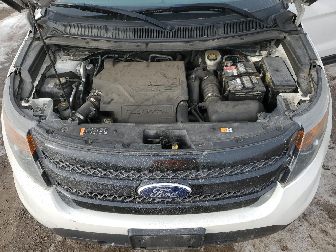 2013 Ford Explorer VIN 1FM5K8GT4DGB35828 Copart auction photo, rear end damage thumbnail 12