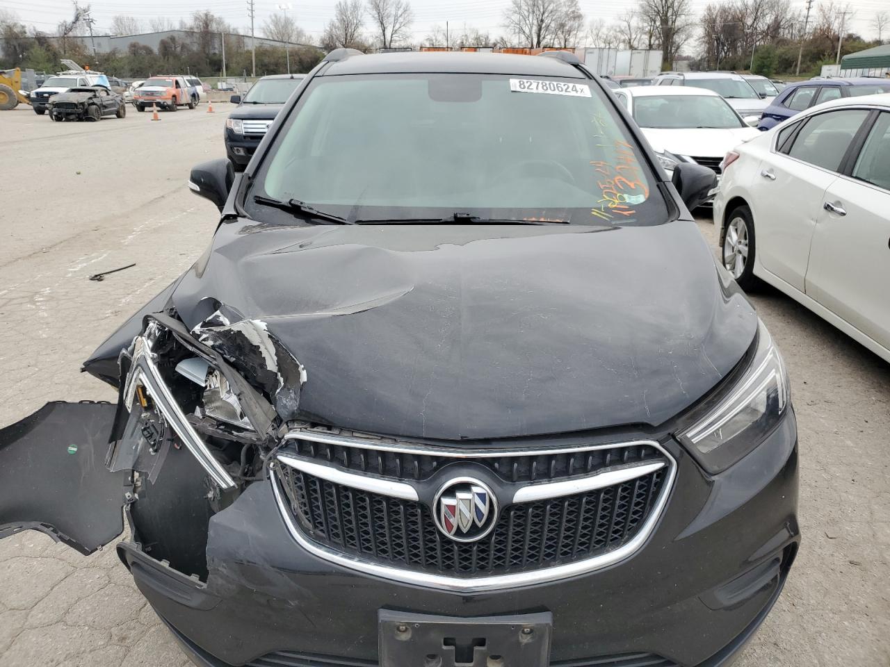 2018 Buick Encore VIN KL4CJASB8JB689672 Copart auction photo, front end damage thumbnail 5