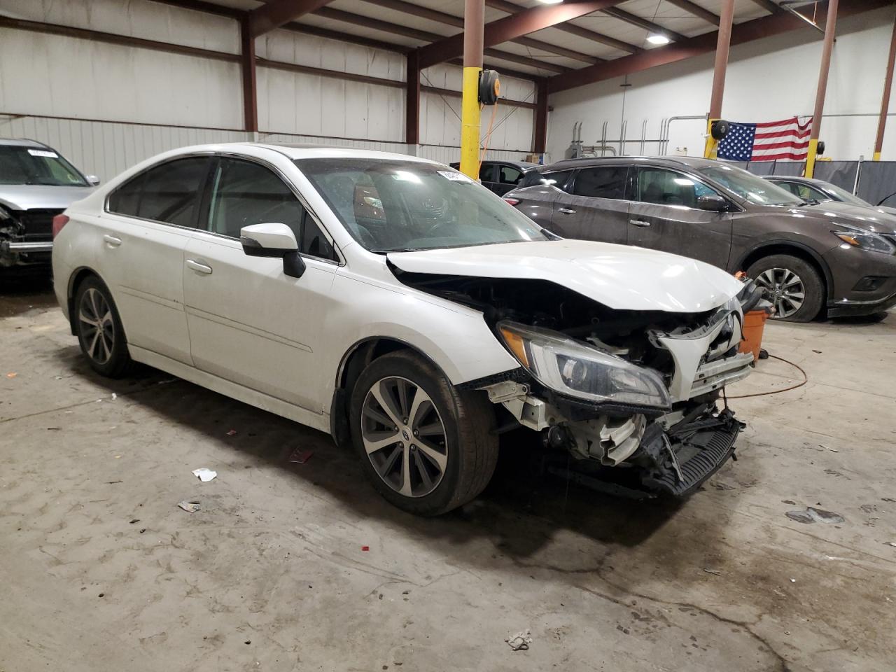 2017 Subaru Legacy VIN 4S3BNAK61H3027929 Copart auction photo, front end damage thumbnail 4