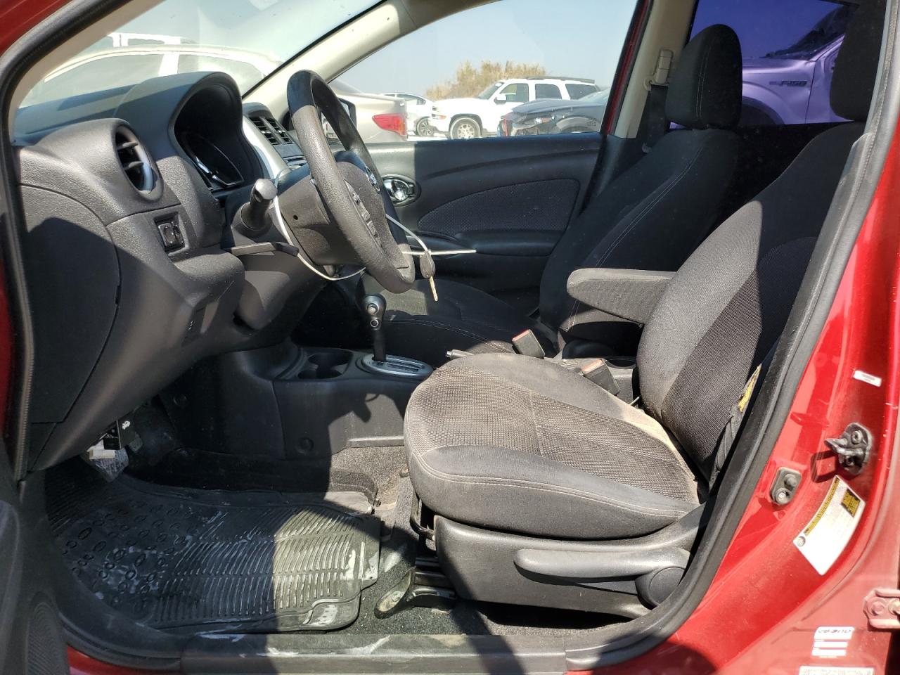 2015 Nissan Versa VIN 3N1CN7AP8FL875909 Copart auction photo, front end / side damage thumbnail 7